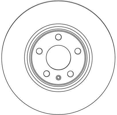 TRW DF4470 - Bremsscheibe