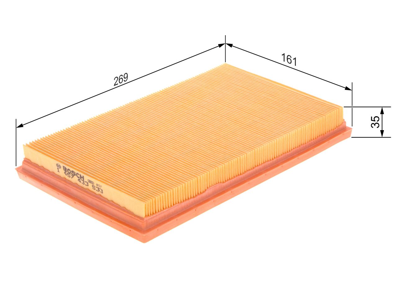 BOSCH 1 457 433 533 - Luftfilter