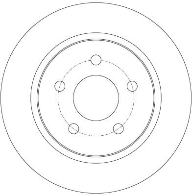 TRW DF6139 - Bremsscheibe