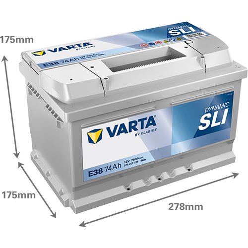 VARTA 574402075K262 - Starterbatterie