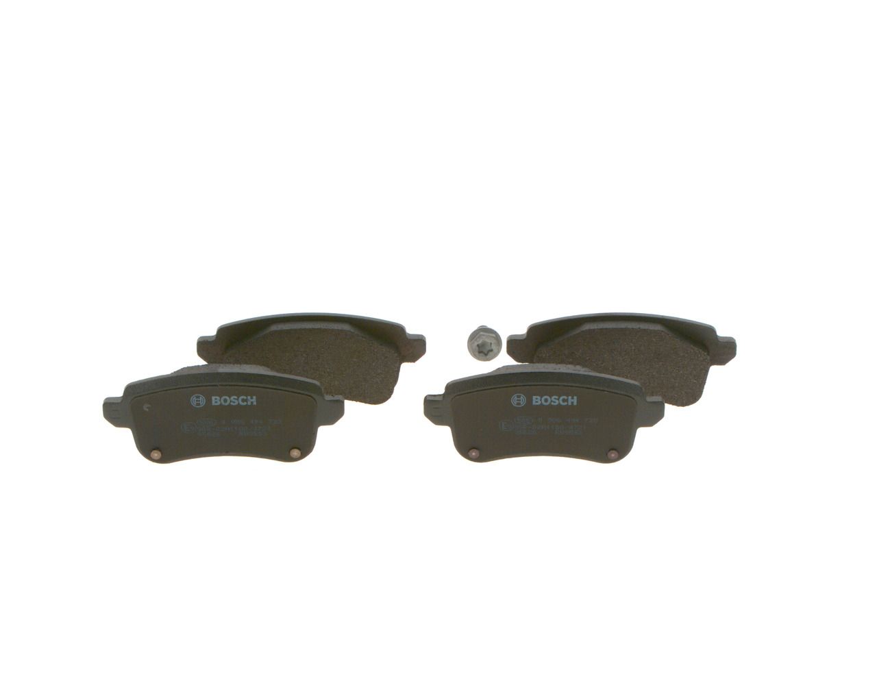 BOSCH 0 986 494 723 - Bremsbelagsatz, Scheibenbremse