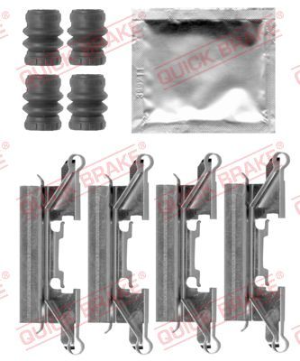 QUICK BRAKE 109-0002 - Zubehörsatz, Scheibenbremsbelag