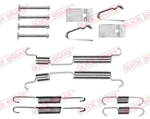 QUICK BRAKE 105-0054 - Zubehörsatz, Bremsbacken