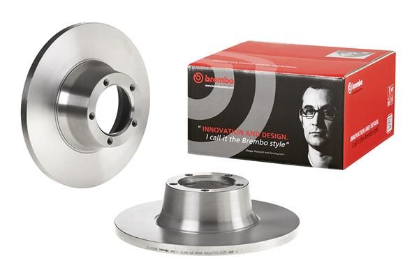 BREMBO 08.3637.10 - Bremsscheibe