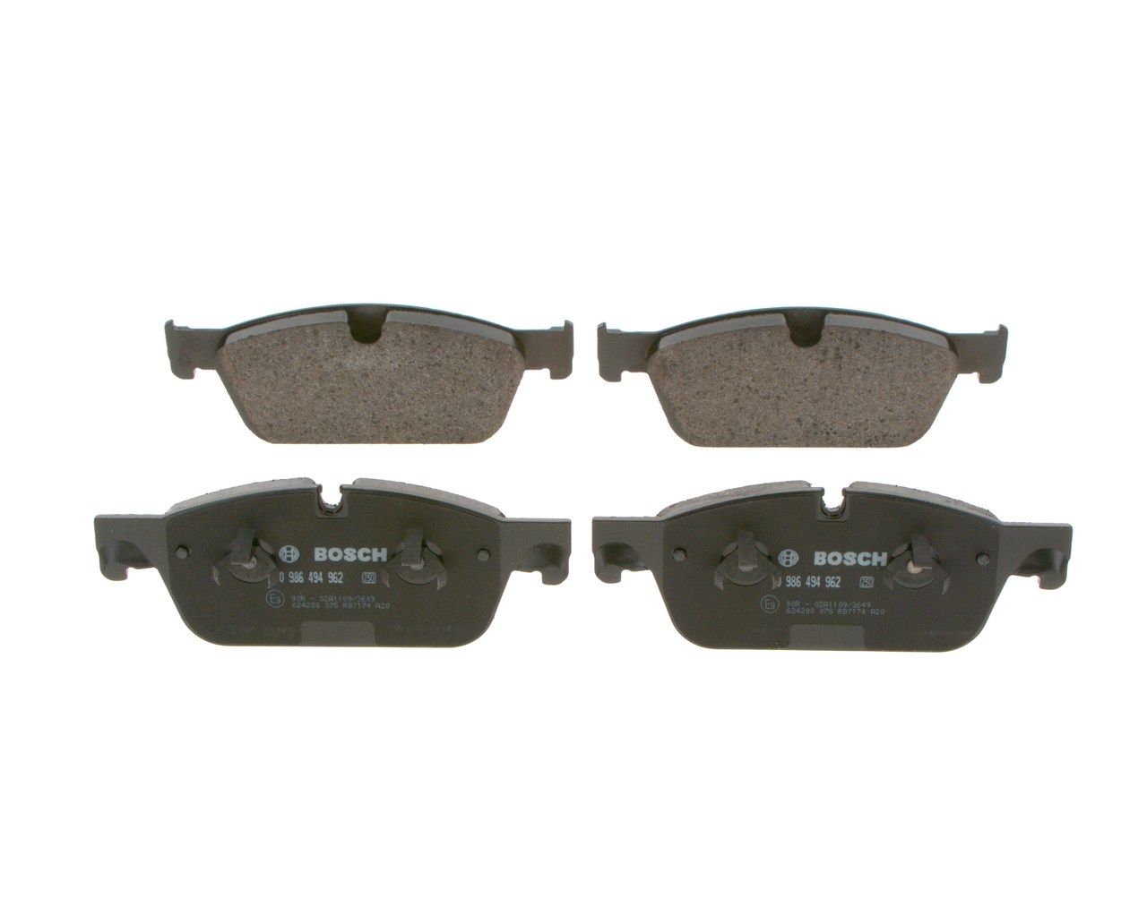 BOSCH 0 986 494 962 - Bremsbelagsatz, Scheibenbremse