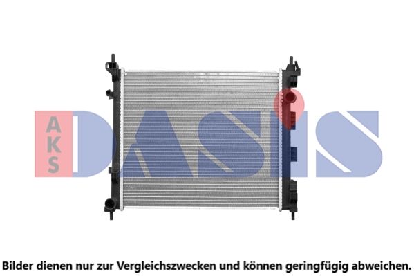 AKS DASIS 070199N - Kühler, Motorkühlung