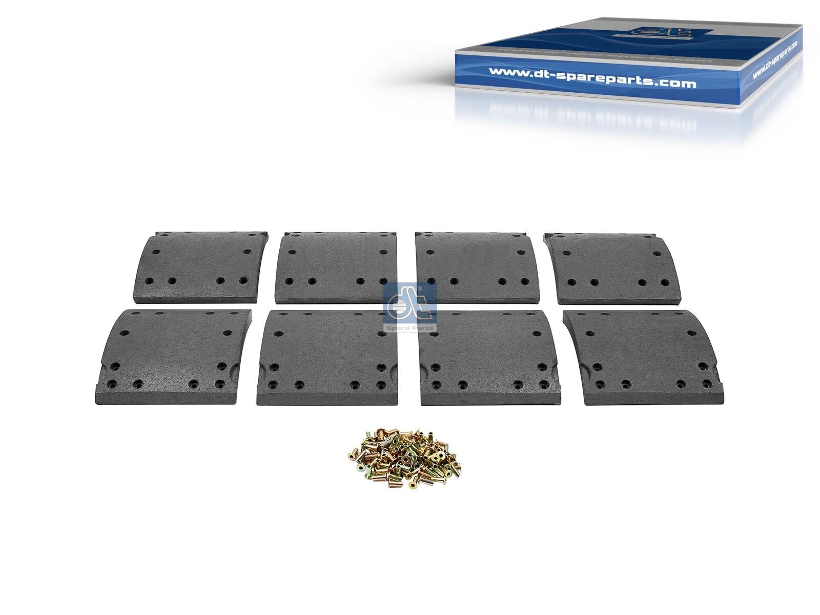 DT Spare Parts 10.23001 - Bremsbelagsatz, Trommelbremse