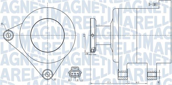 MAGNETI MARELLI 063731999010 - Generator