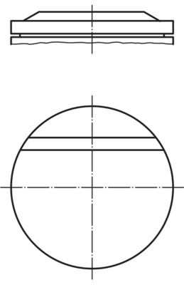 MAHLE 002 71 12 - Kolben