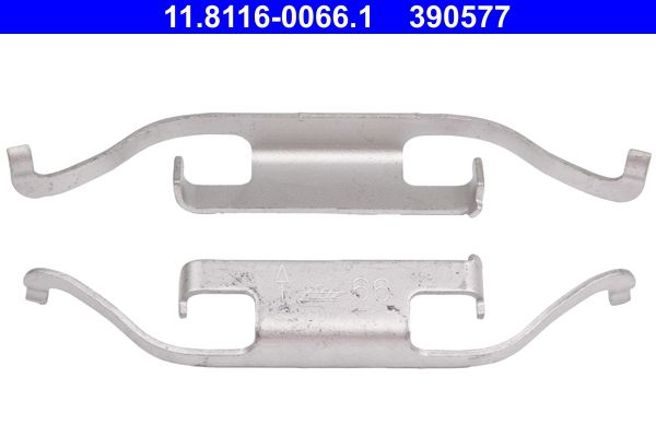 ATE 11.8116-0066.1 - Feder, Bremssattel