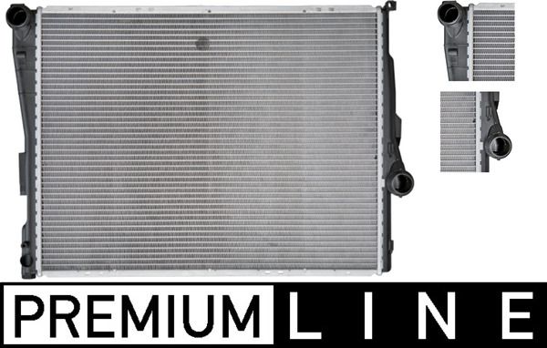 MAHLE CR 455 000P - Kühler, Motorkühlung