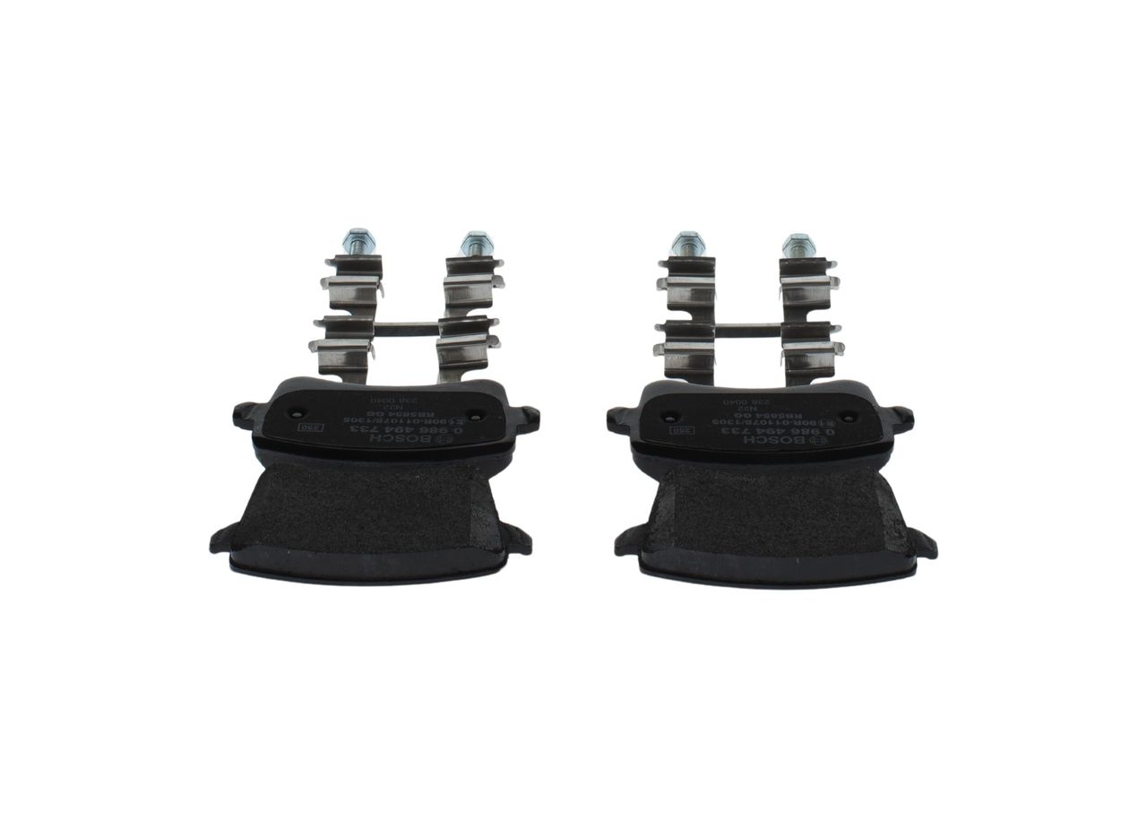 BOSCH 0 986 494 733 - Bremsbelagsatz, Scheibenbremse