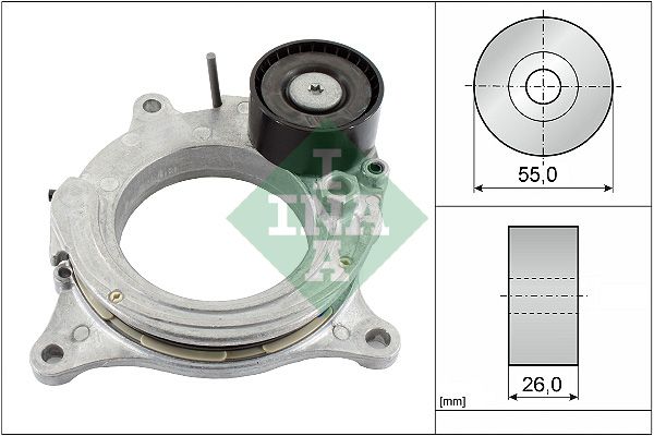 Schaeffler INA 534 0692 10 - Riemenspanner, Keilrippenriemen