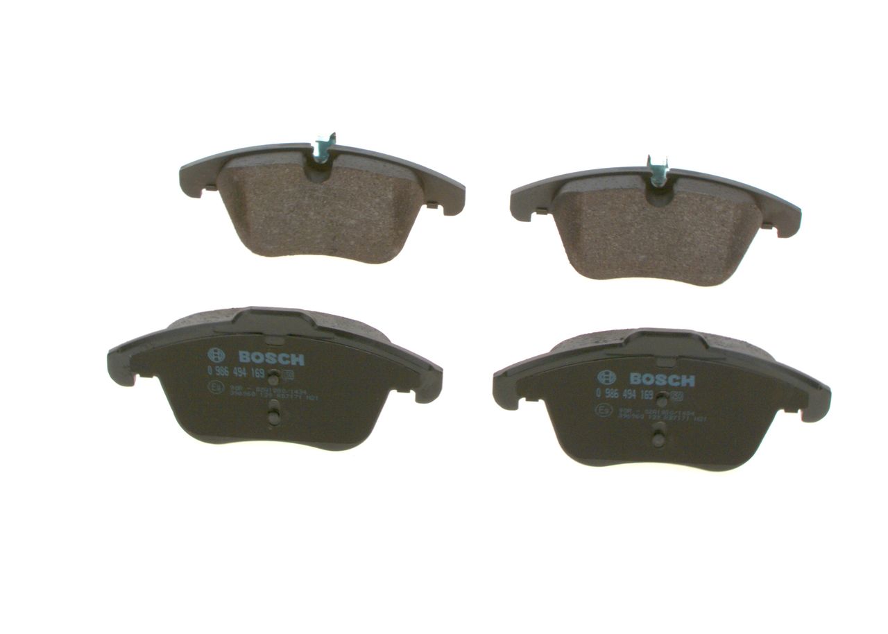 BOSCH 0 986 494 169 - Bremsbelagsatz, Scheibenbremse