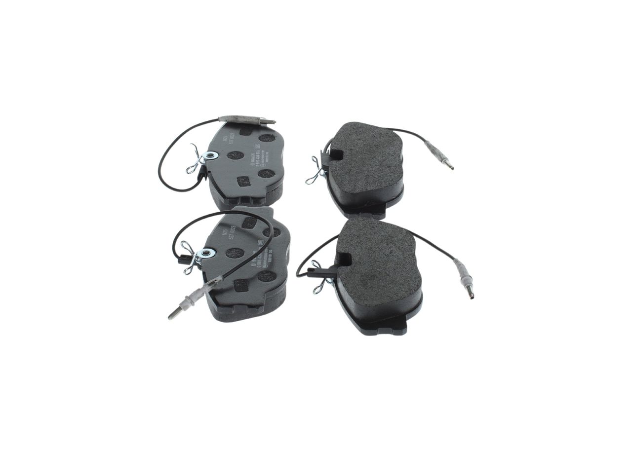 BOSCH 0 986 424 033 - Bremsbelagsatz, Scheibenbremse