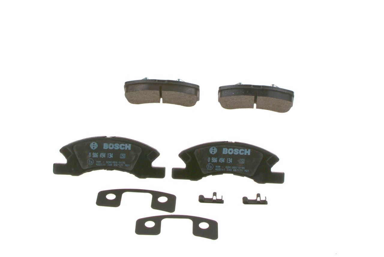 BOSCH 0 986 494 134 - Bremsbelagsatz, Scheibenbremse