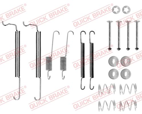 QUICK BRAKE 105-0629 - Zubehörsatz, Bremsbacken
