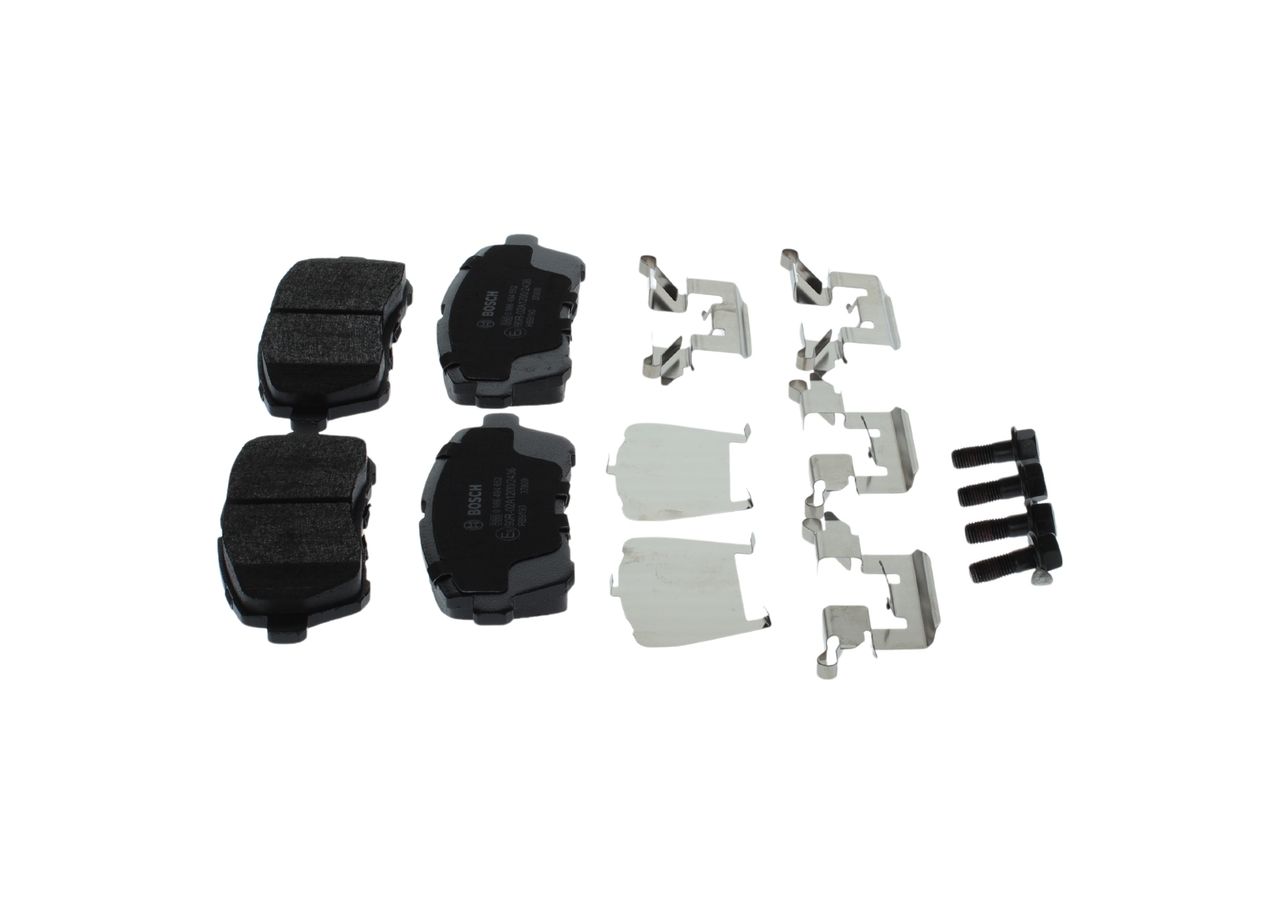 BOSCH 0 986 494 652 - Bremsbelagsatz, Scheibenbremse