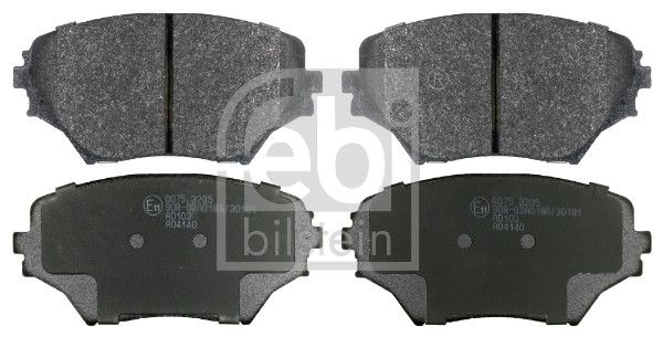 FEBI BILSTEIN 116273 - Bremsbelagsatz, Scheibenbremse