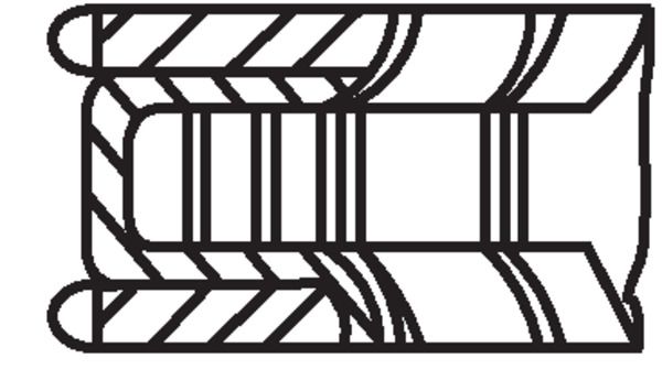 MAHLE 001 06 N0 - Kolbenringsatz