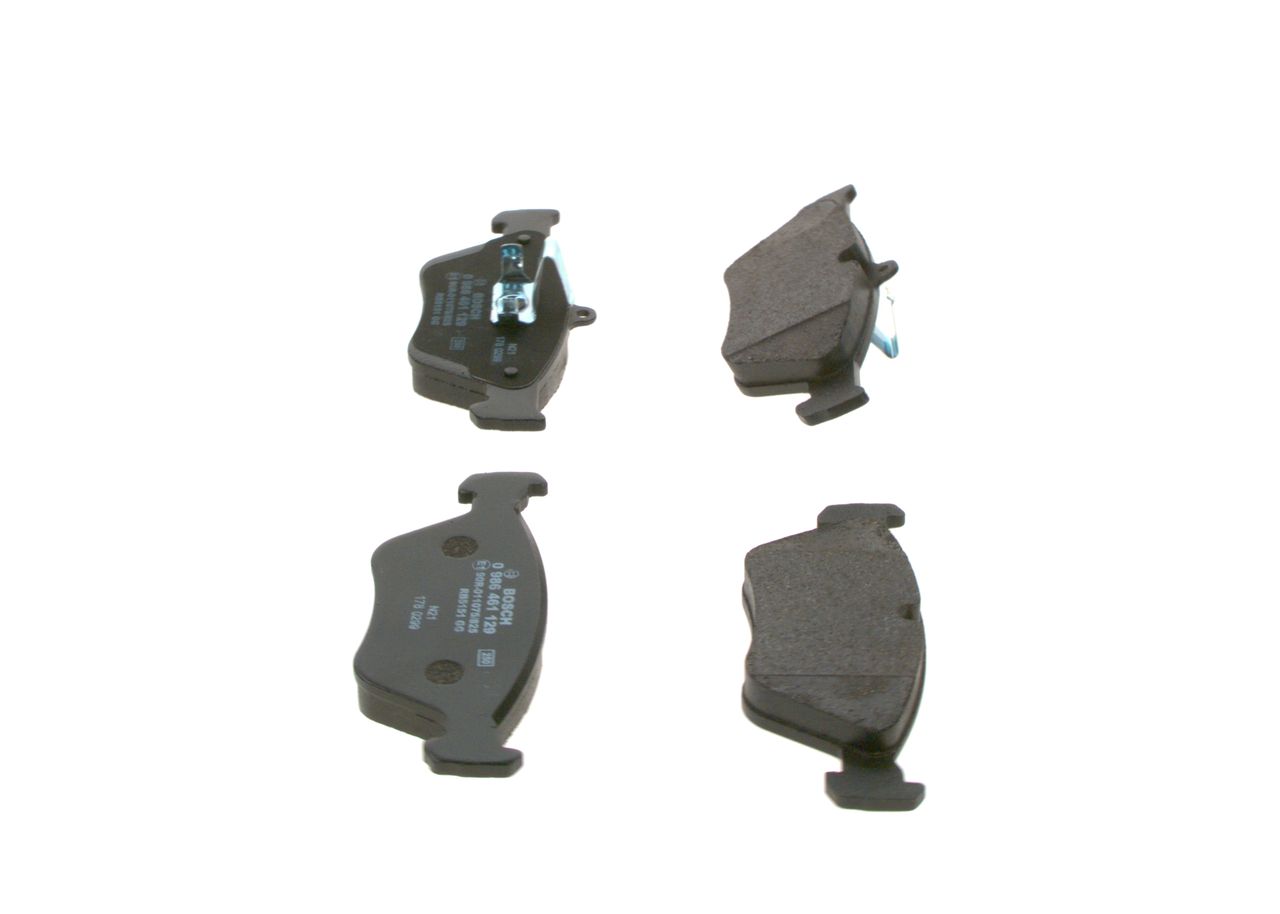 BOSCH 0 986 461 129 - Bremsbelagsatz, Scheibenbremse