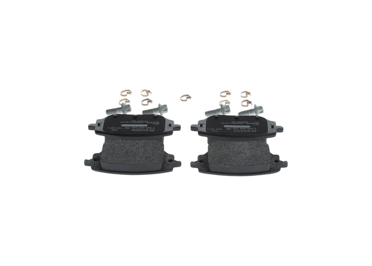 BOSCH 0 986 460 184 - Bremsbelagsatz, Scheibenbremse