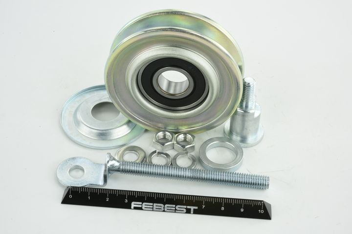 FEBEST 0487-P15W - Spannrolle, Keilrippenriemen