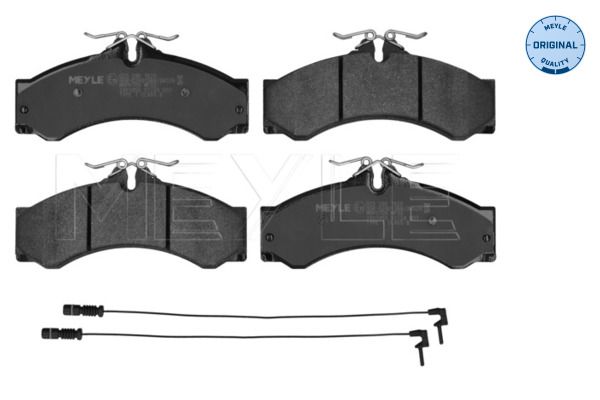 MEYLE 025 290 7620 - Bremsbelagsatz, Scheibenbremse