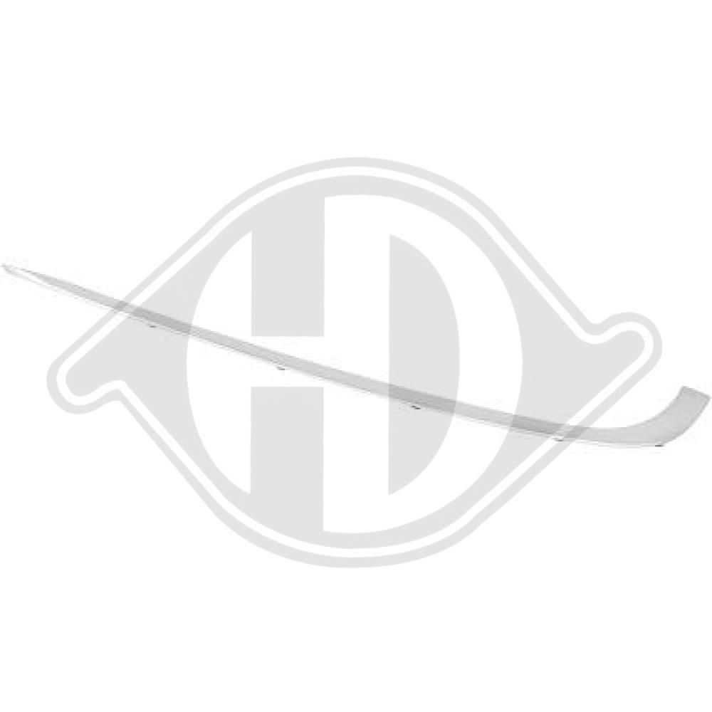 DIEDERICHS 1242269 - Zier-/Schutzleiste, Stoßfänger