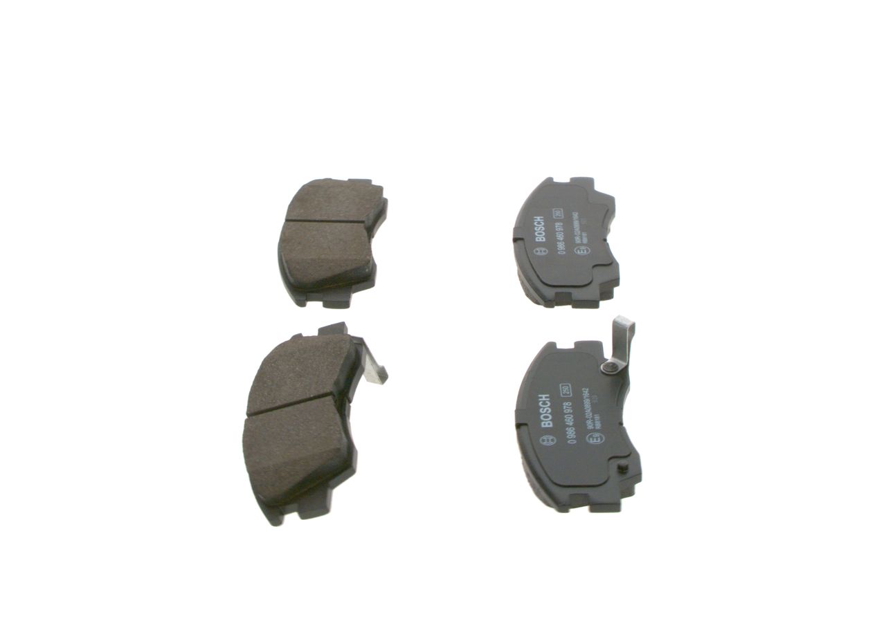BOSCH 0 986 460 978 - Bremsbelagsatz, Scheibenbremse