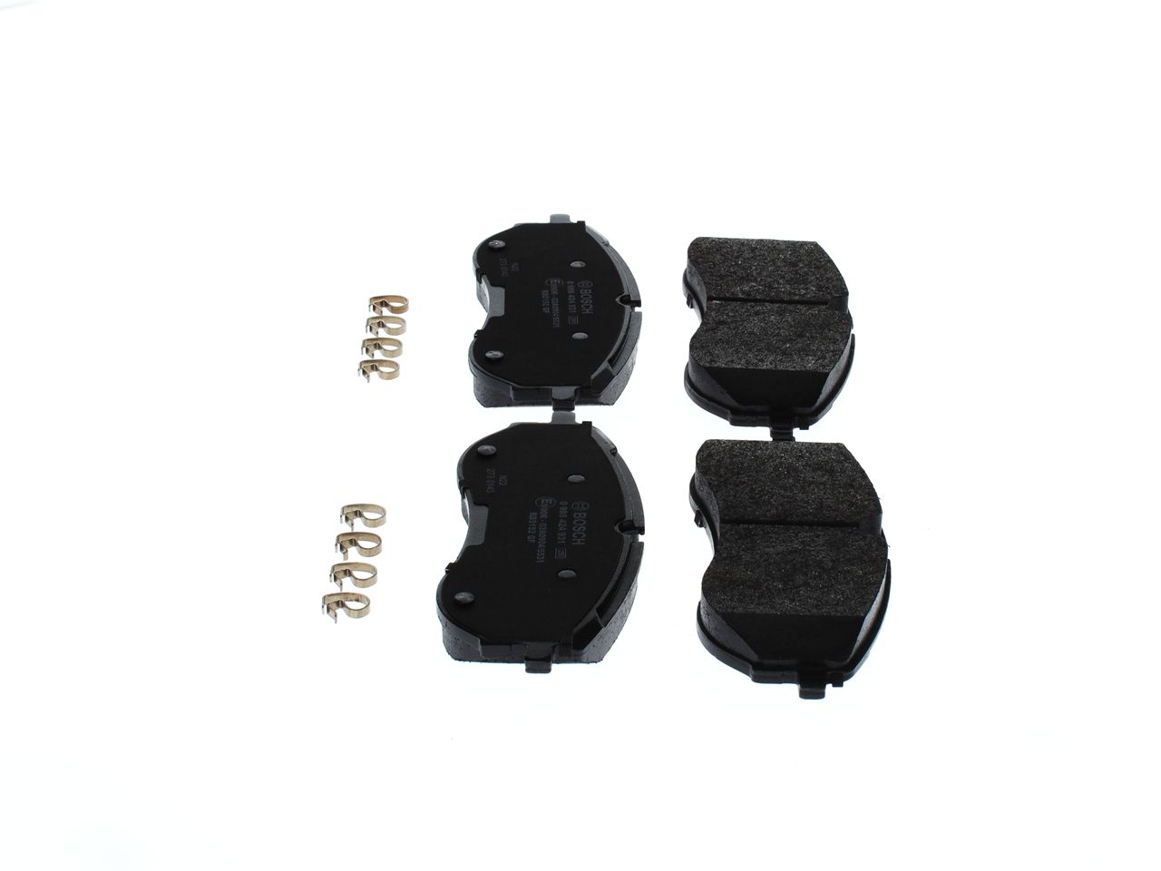 BOSCH 0 986 424 931 - Bremsbelagsatz, Scheibenbremse