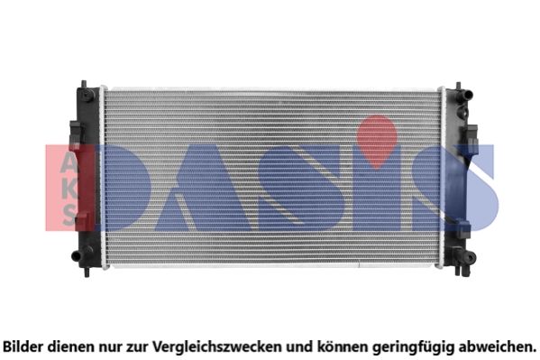 AKS DASIS 070174N - Kühler, Motorkühlung