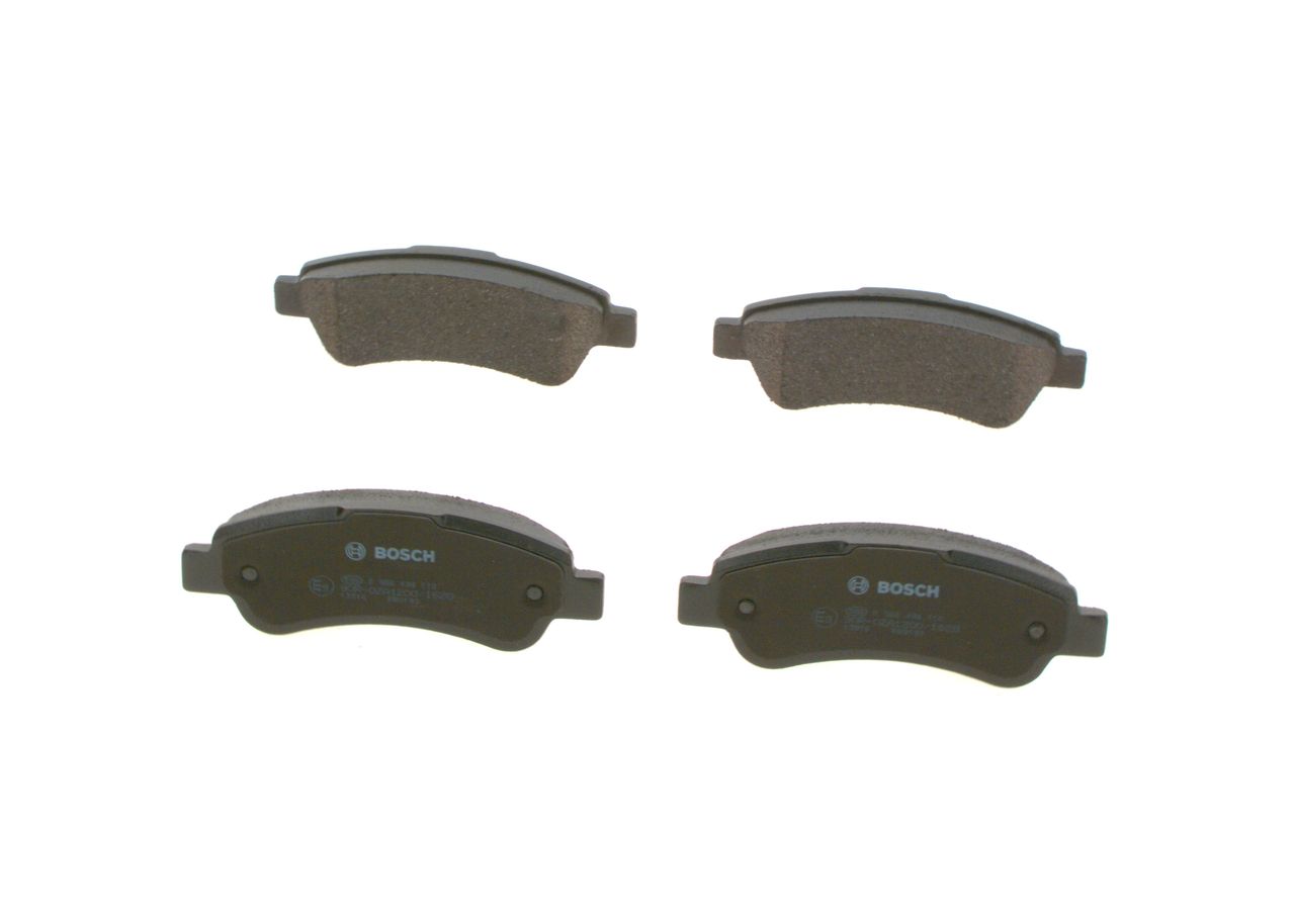 BOSCH 0 986 494 110 - Bremsbelagsatz, Scheibenbremse