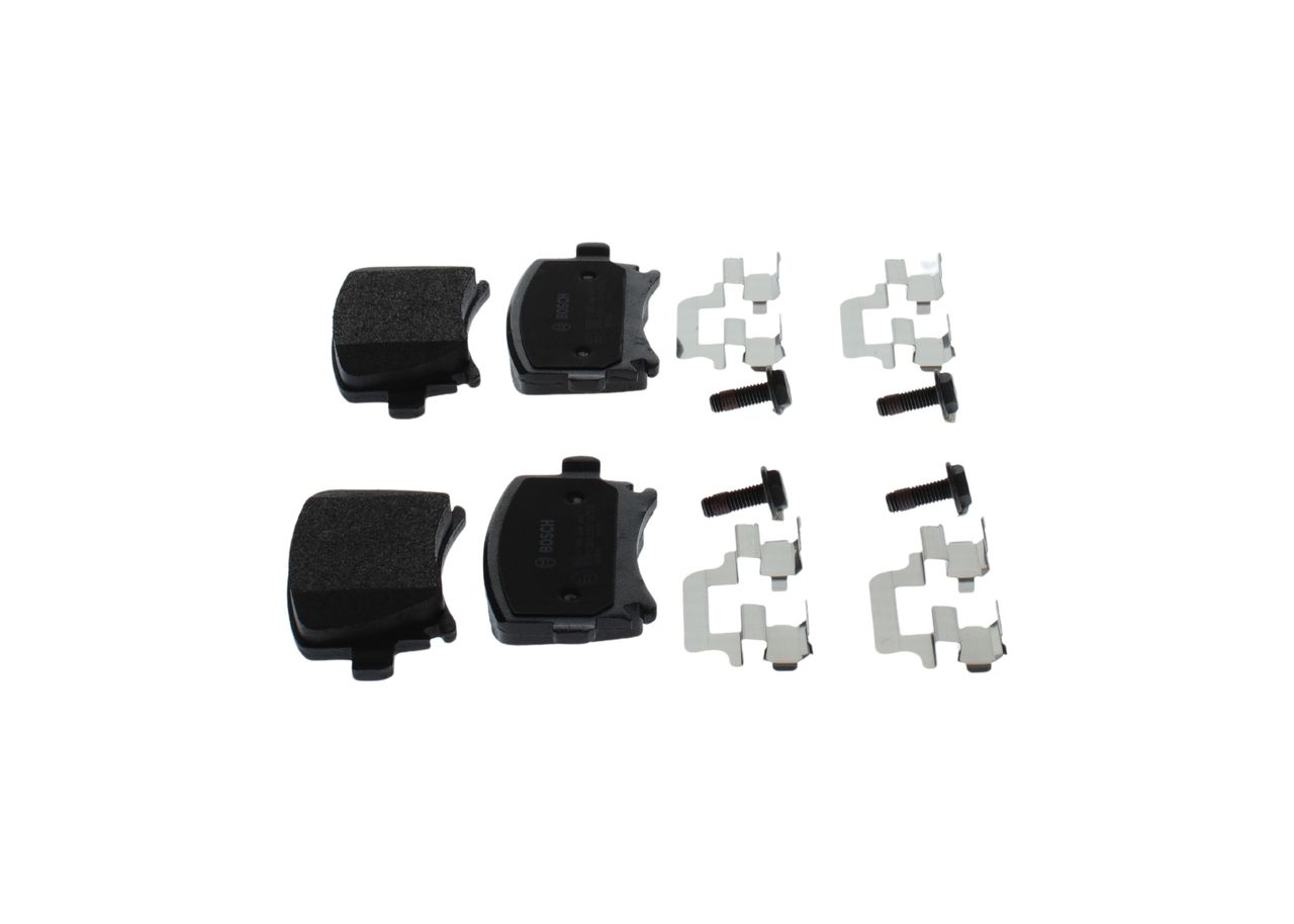 BOSCH 0 986 494 649 - Bremsbelagsatz, Scheibenbremse