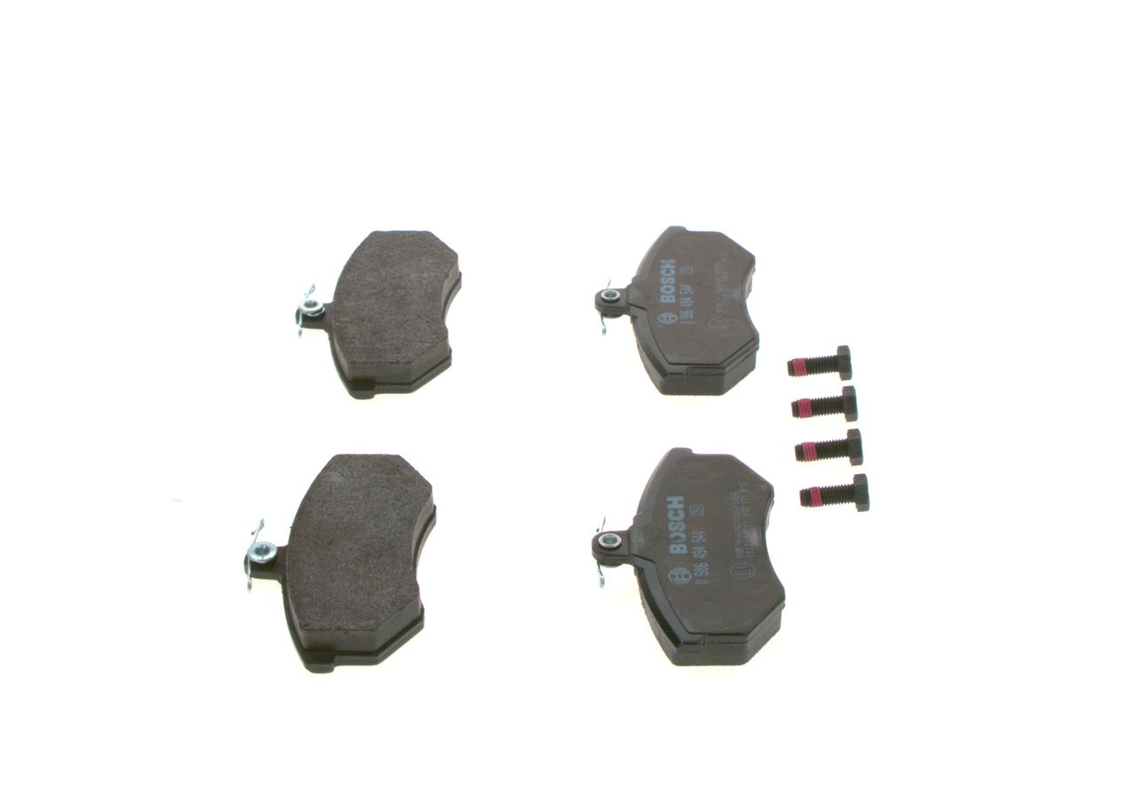 BOSCH 0 986 494 544 - Bremsbelagsatz, Scheibenbremse