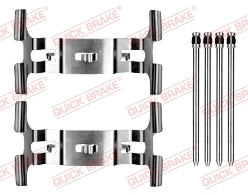 QUICK BRAKE 109-0195 - Zubehörsatz, Scheibenbremsbelag