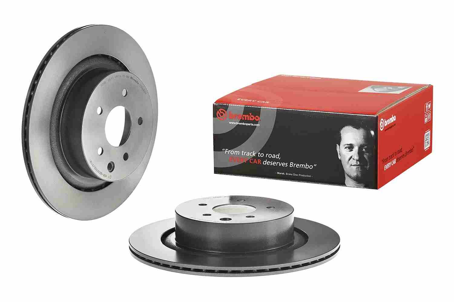 BREMBO 09.D689.11 - Bremsscheibe