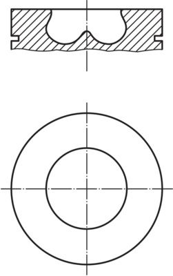 MAHLE 010 26 00 - Kolben