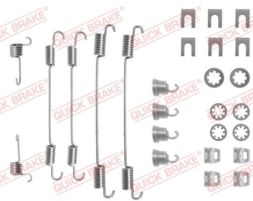 QUICK BRAKE 105-0656 - Zubehörsatz, Bremsbacken