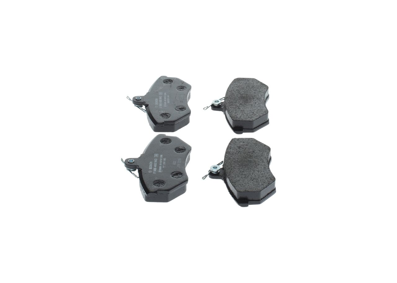 BOSCH 0 986 460 943 - Bremsbelagsatz, Scheibenbremse