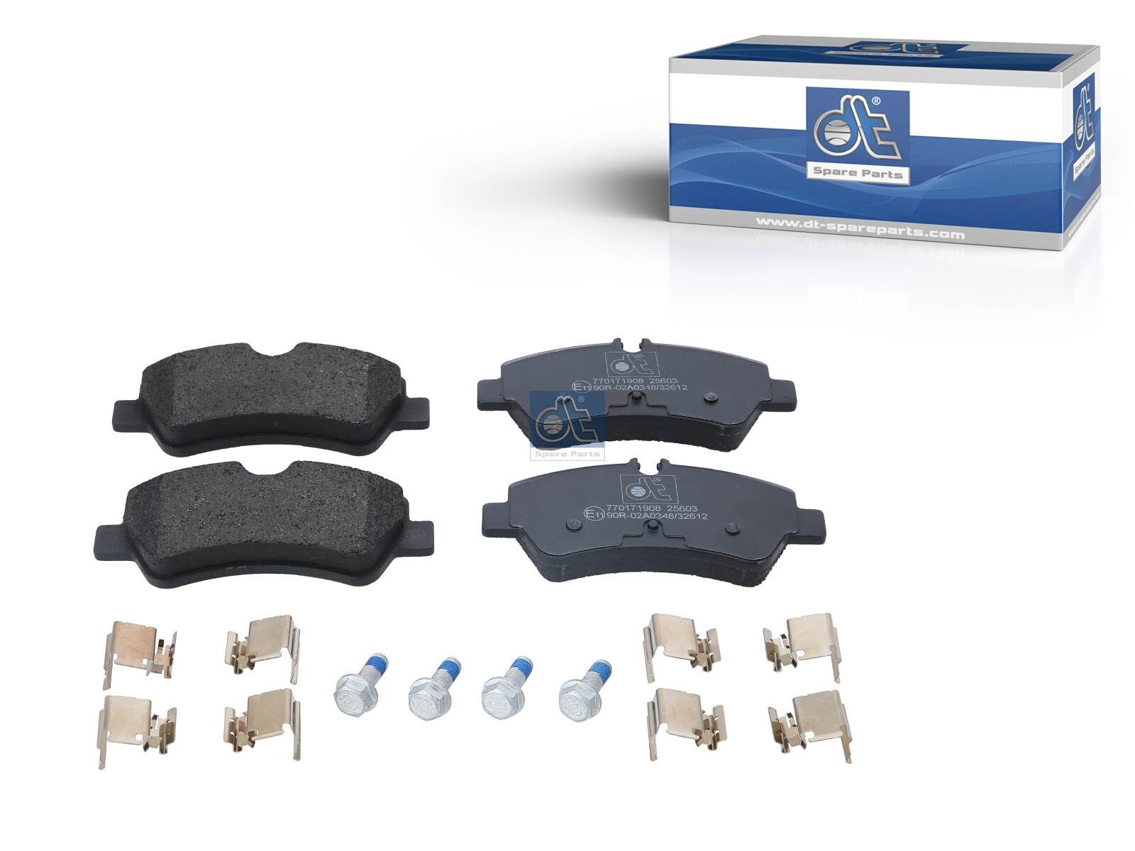 DT Spare Parts 13.93106 - Bremsbelagsatz, Scheibenbremse