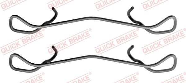 QUICK BRAKE 109-1189 - Zubehörsatz, Scheibenbremsbelag