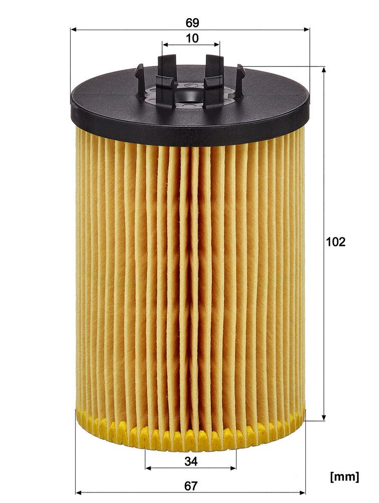 MANN-FILTER HU 715/5 x - Ölfilter