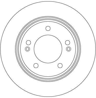 TRW DF6627 - Bremsscheibe