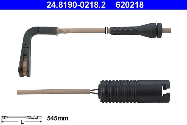ATE 24.8190-0218.2 - Warnkontakt, Bremsbelagverschleiß