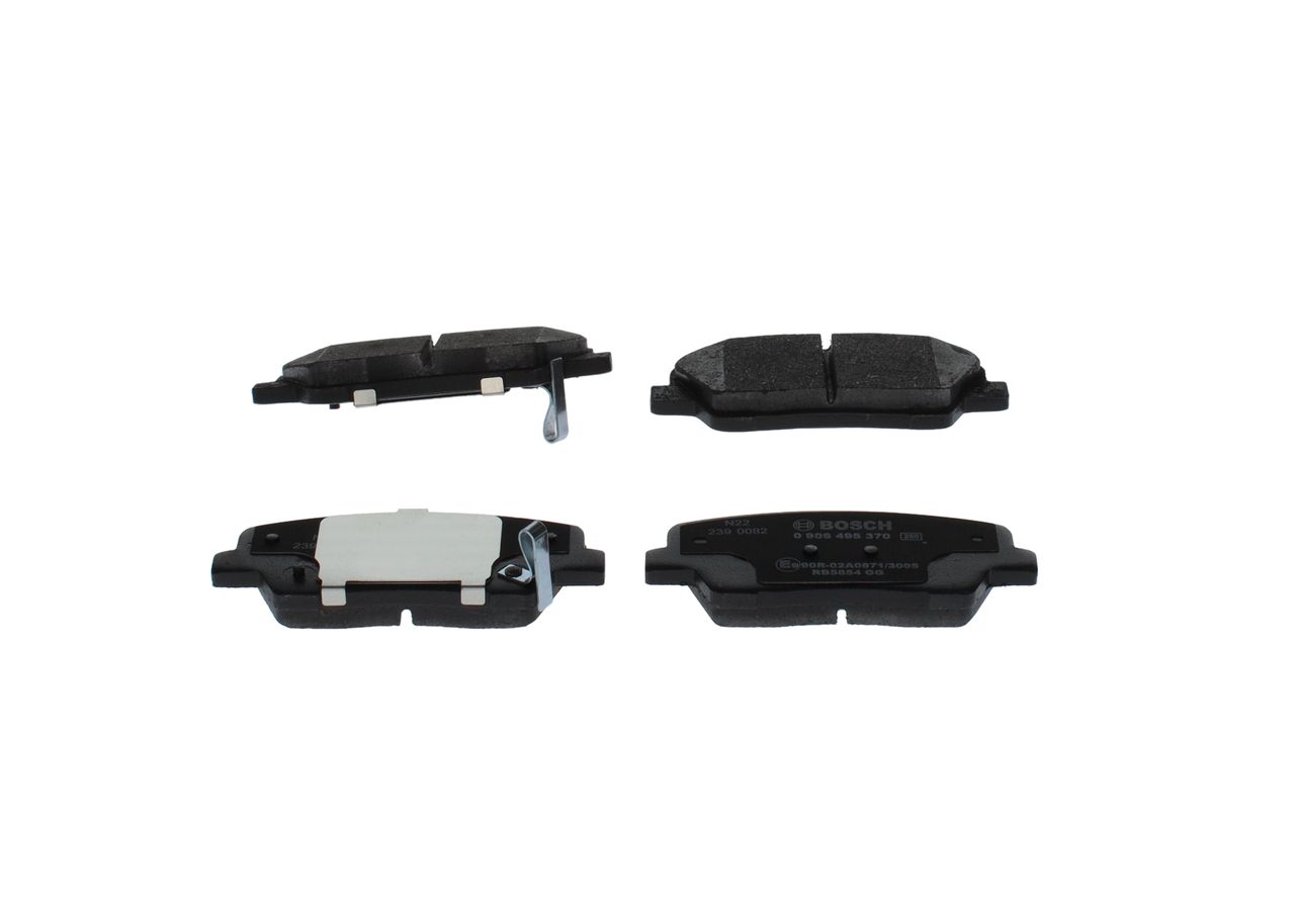 BOSCH 0 986 495 370 - Bremsbelagsatz, Scheibenbremse