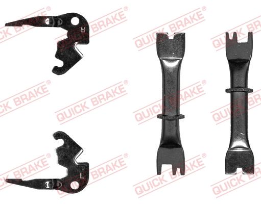 QUICK BRAKE 108 53 019 - Nachsteller-Satz, Trommelbremse