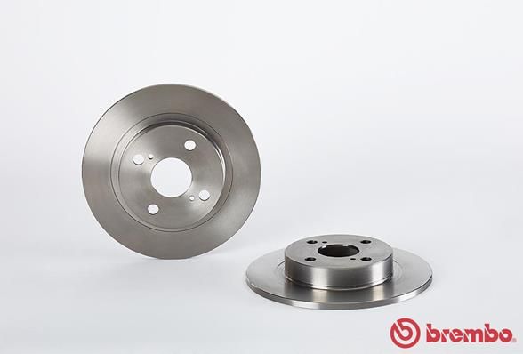BREMBO 08.9180.10 - Bremsscheibe
