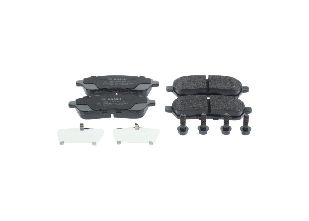 BOSCH 0 986 494 195 - Bremsbelagsatz, Scheibenbremse