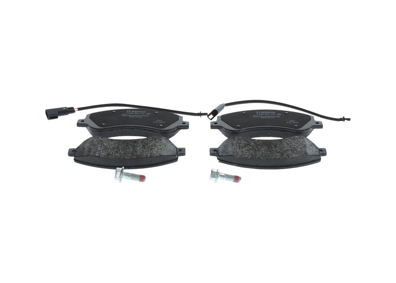 BOSCH 0 986 494 170 - Bremsbelagsatz, Scheibenbremse